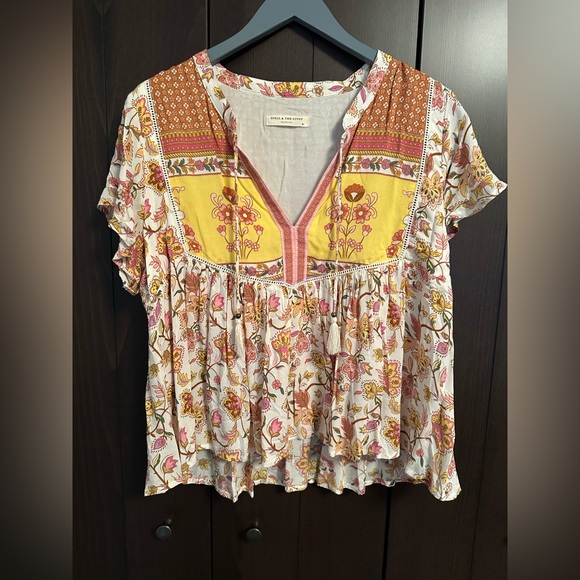 Spell Portobello Blouse in Size Medium - Picture 4 of 13